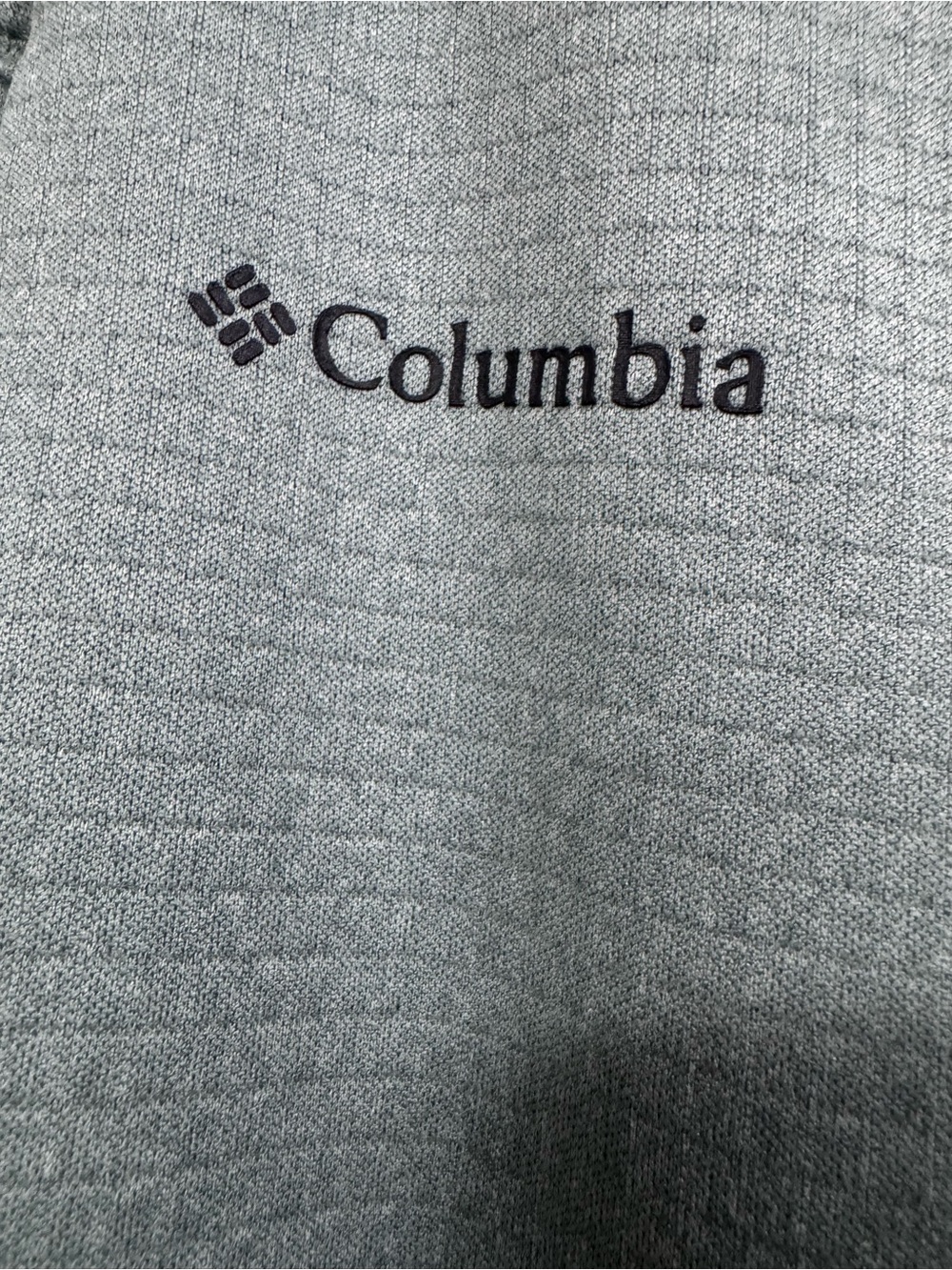 Columbia Light Green Crewneck Sweatshirt with Black Logo